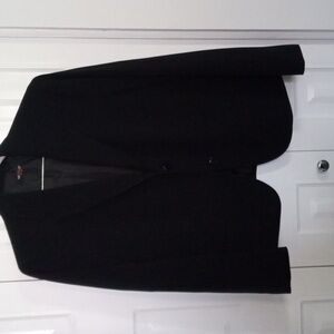 Women's black pant suit